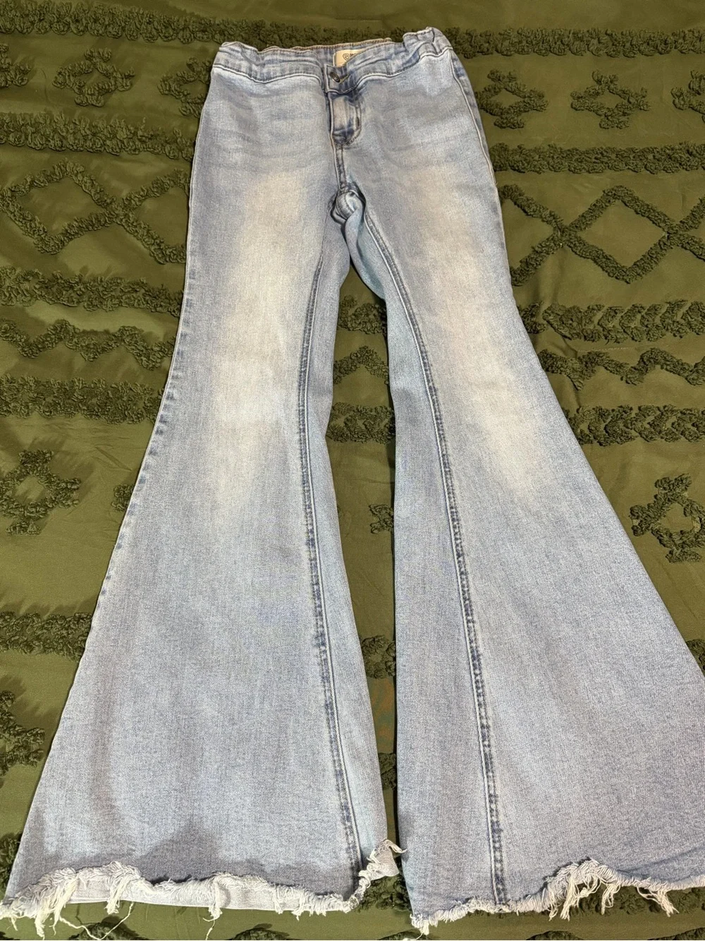 Girls Rock & Roll Flare Jeans